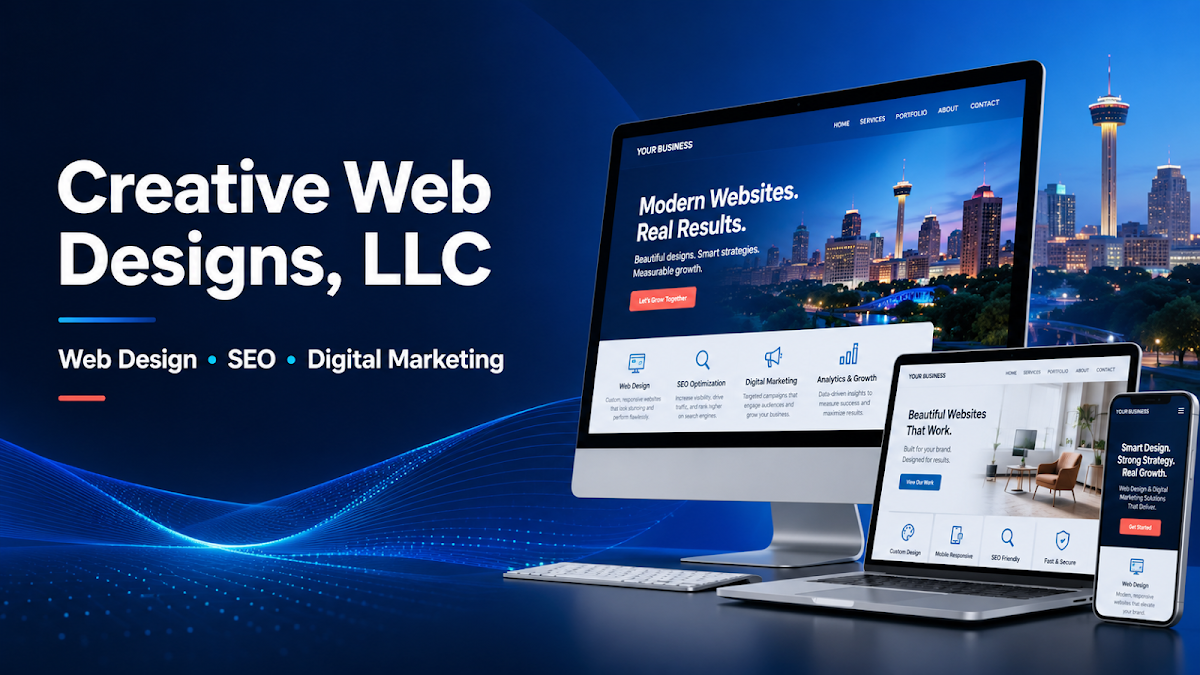 Creative Web Designs, San Antonio